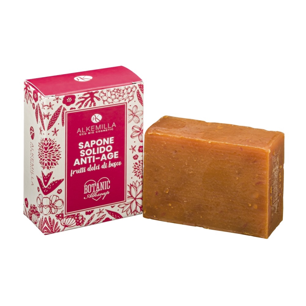 Sapone solido Anti-age- frutti rossi