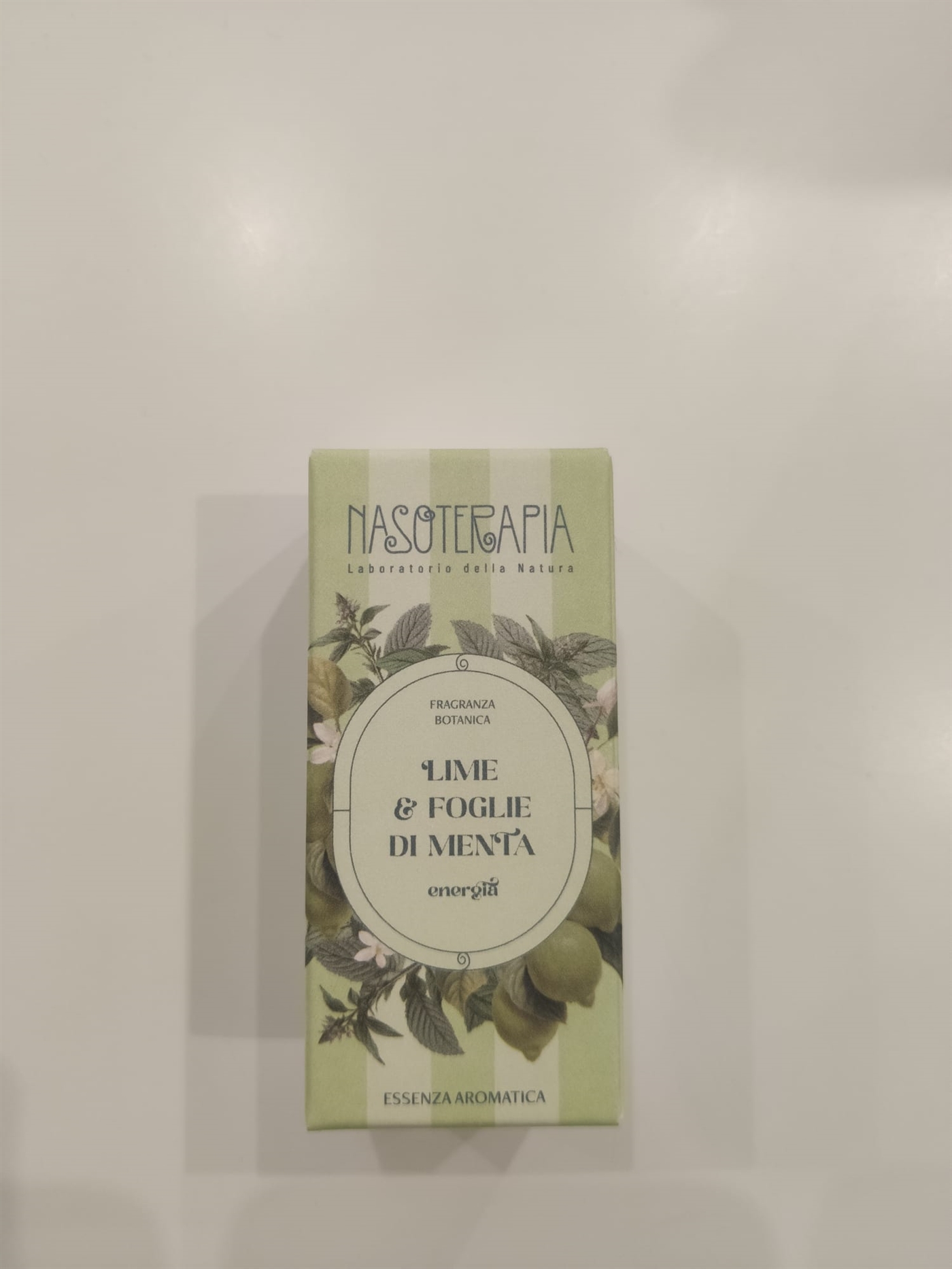 Essenza aromatica Lime e foglie di Menta - Nasoterapia