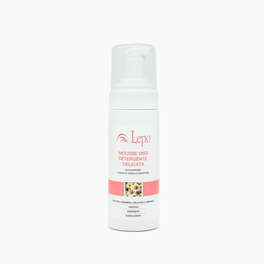 Mousse detergente delicata