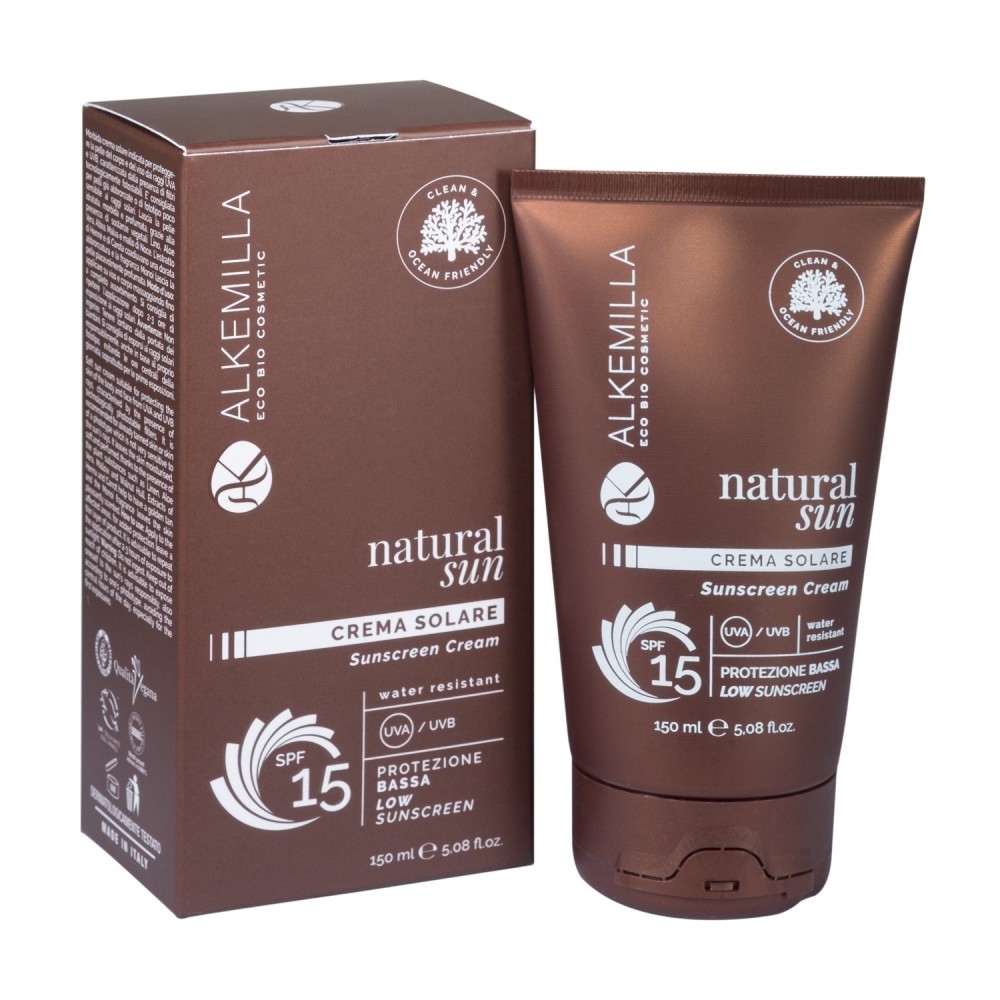 Crema solare protezione bassa