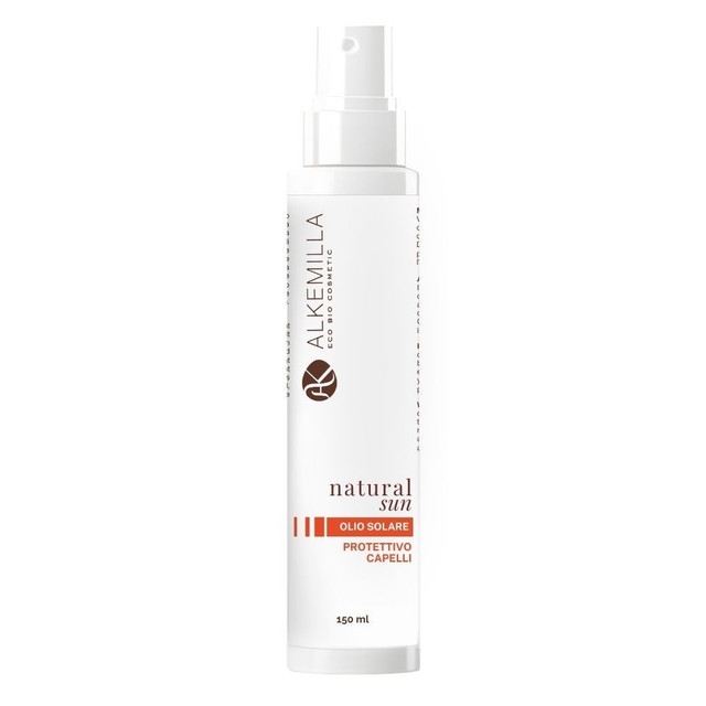 Olio solare protettivo capelli