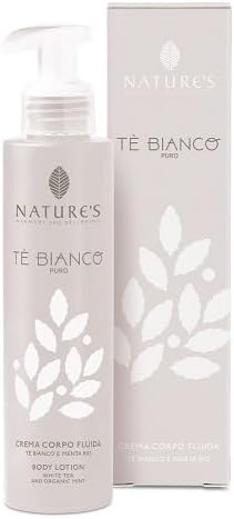 Crema corpo fluido-Tè bianco e Menta Bio