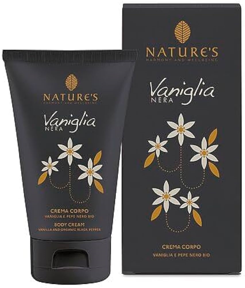 Crema corpo Vaniglia e Pepe Nero Bio
