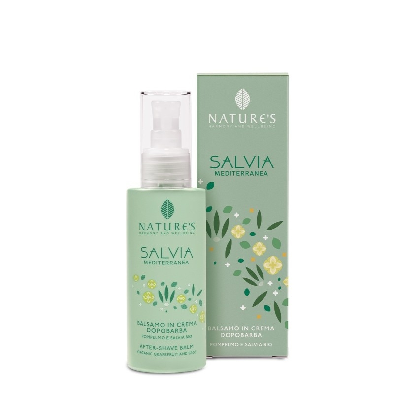Balsamo in crema dopobarba Pompelmo e Salvia Bio