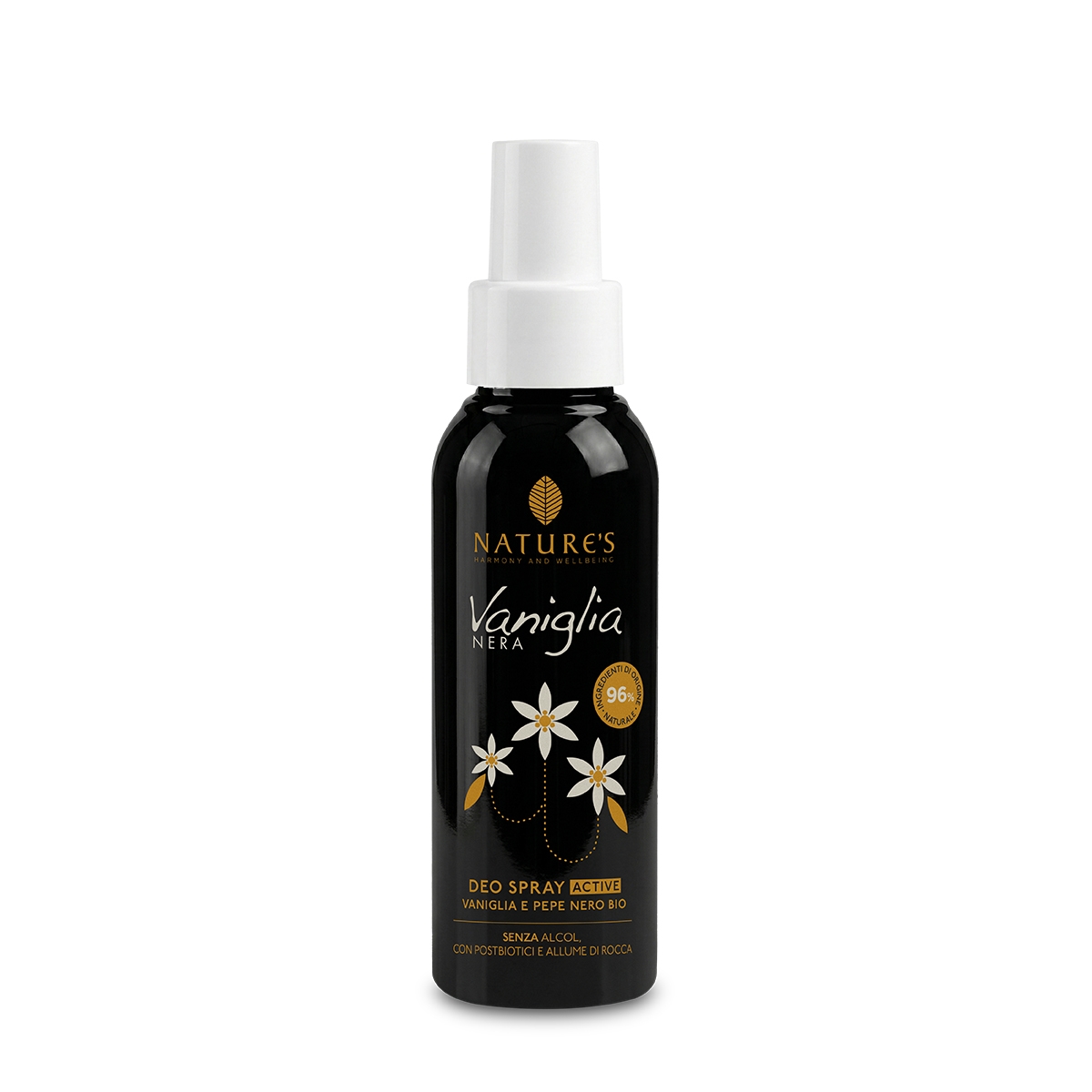 Deo Spray Active Vaniglia e Pepe Nero Bio