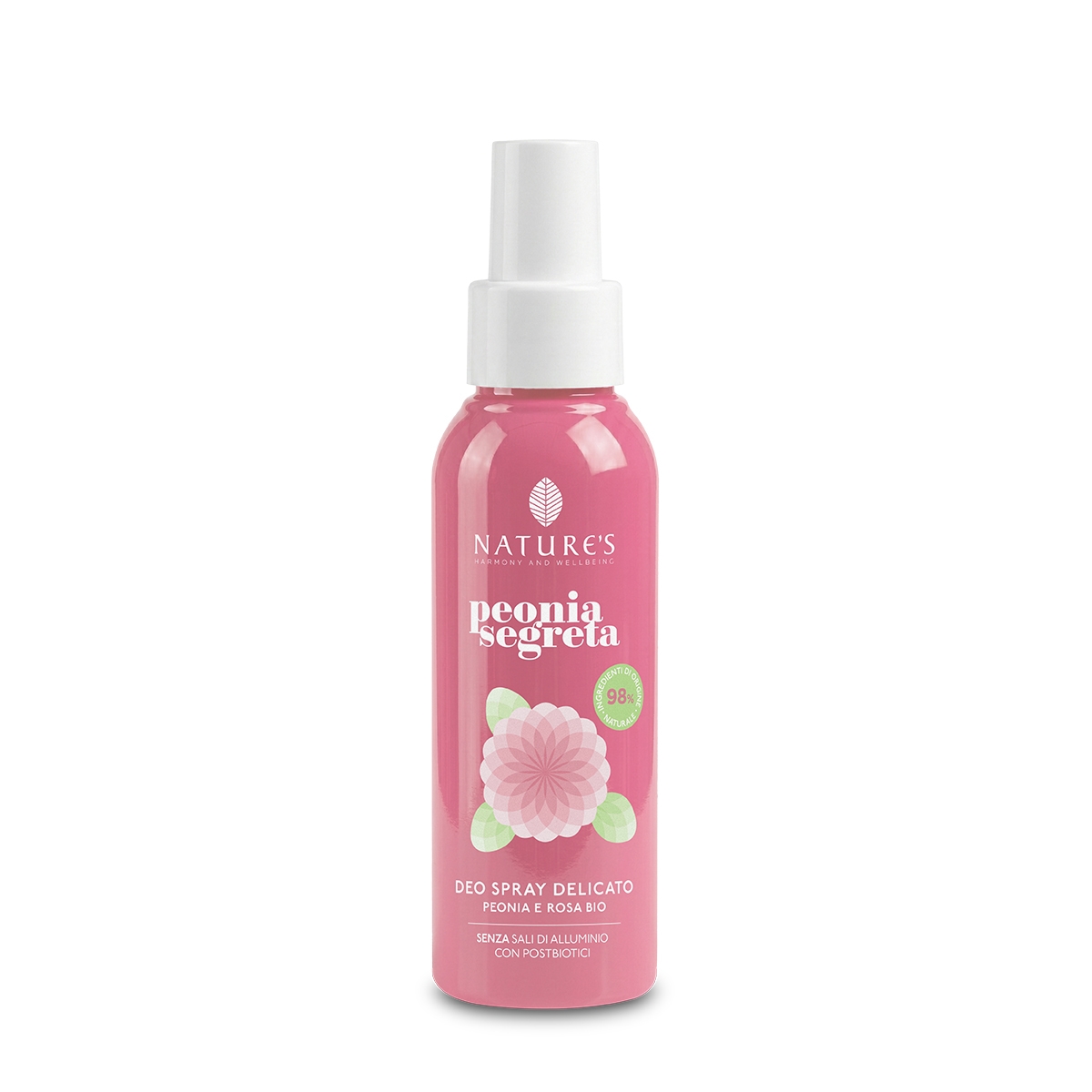 Deo Spray Delicato Peonia e Rosa Bio