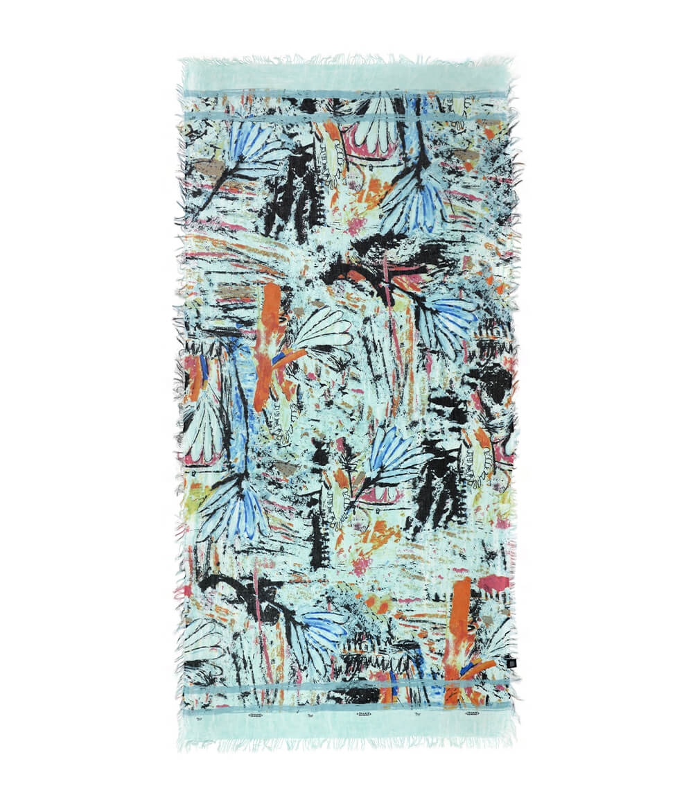 Foulard Bamboo Chagall - B5DCD9-43