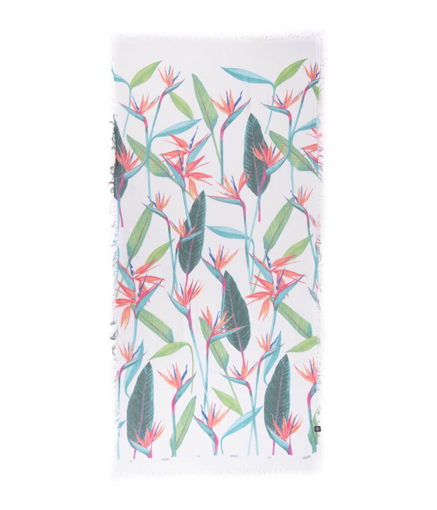 Foulard Bamboo De Chirico - F3F4EF-01