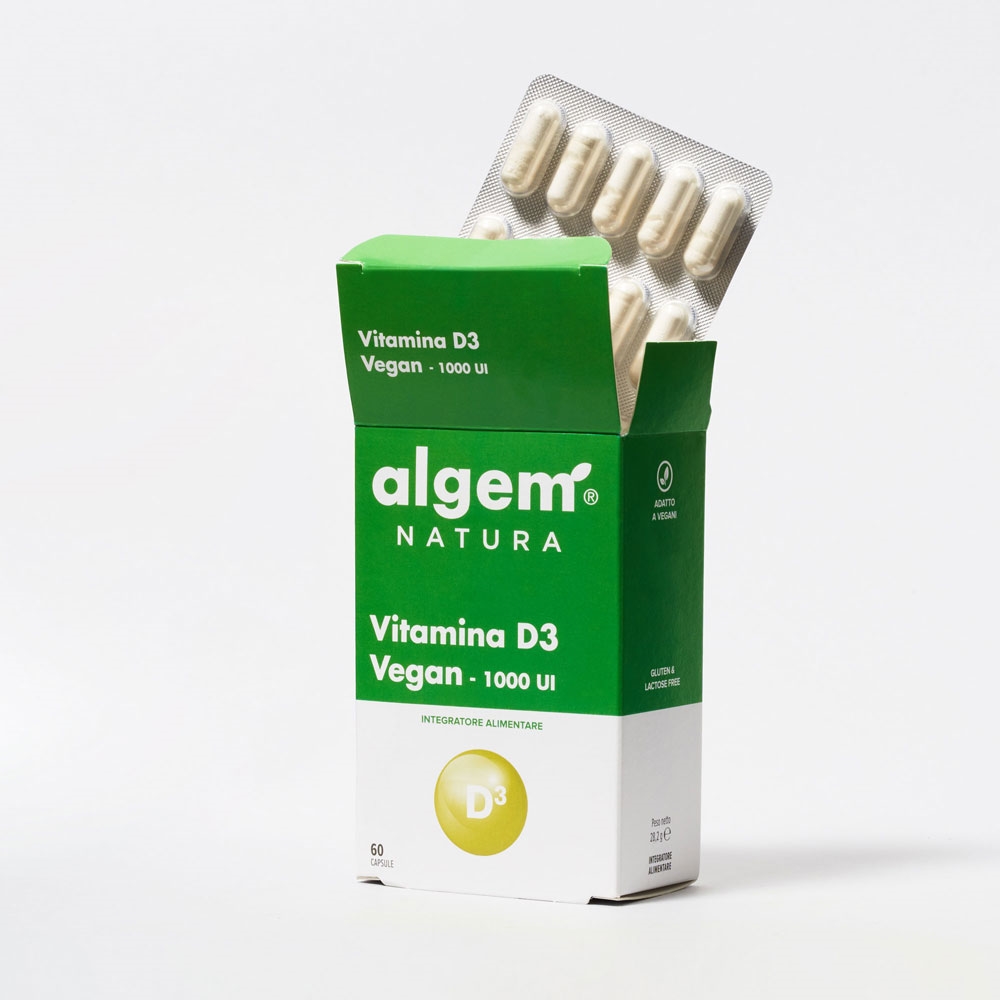 Vitamina d3- Algem Natura