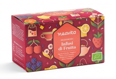 Selezione Infusi di frutta in filtro BIO