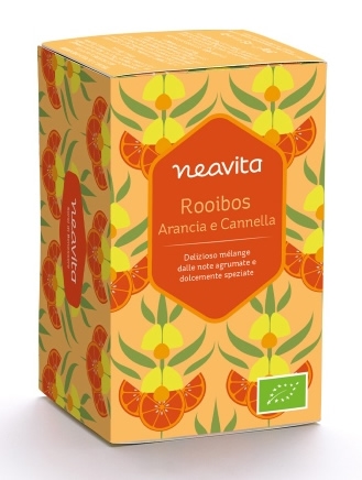 Rooibos in filtro Arancia e Cannella BIO 