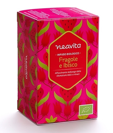 Infuso in filtro Fragole e Ibisco BIO