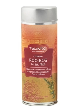 Silver tin Rooibos Tè sul Nilo