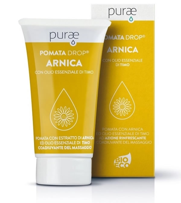 Pomata drop Arnica ed olio essenziale di Timo