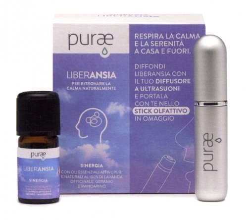 Olio Essenziale LiberAnsia Sinergia con Stick Olfattivo